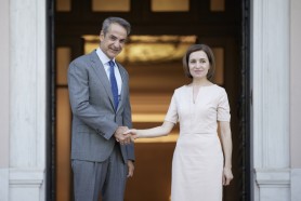 Maia Sandu anunță despre lansarea unei curse avia Chișinău - Atena